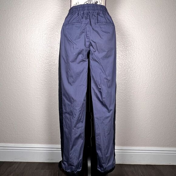 Alexander McQueen Puma Collab Sz S Track Pants Blue with Black Stripe Pockets - Picture 2 of 13